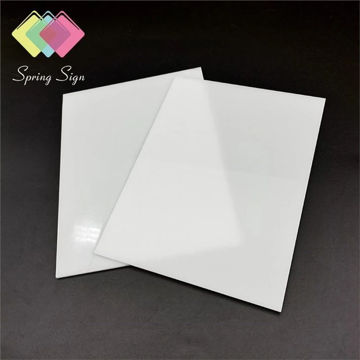 China Milky While And Opal Acrylic Sheet For Led Lighting
