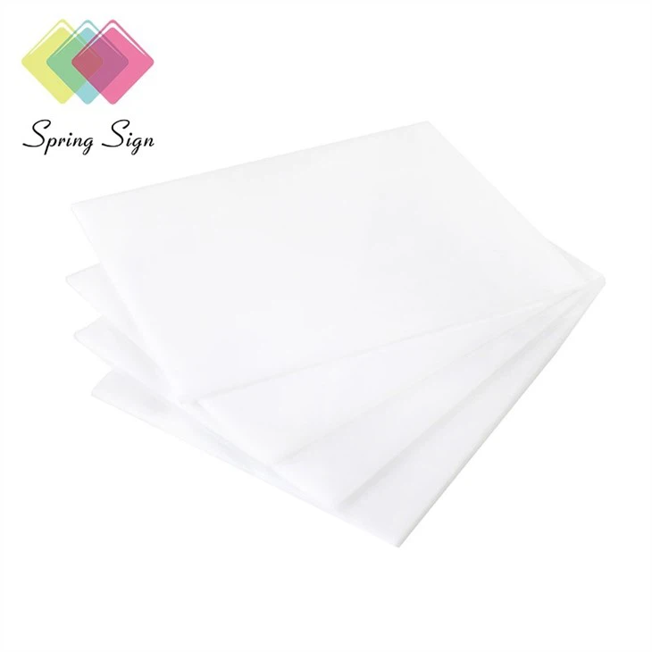 China Milky While And Opal Acrylic Sheet For Led Lighting