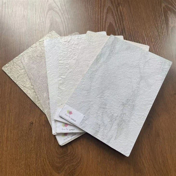 UV list kamenný mramor texturované stěnové panely