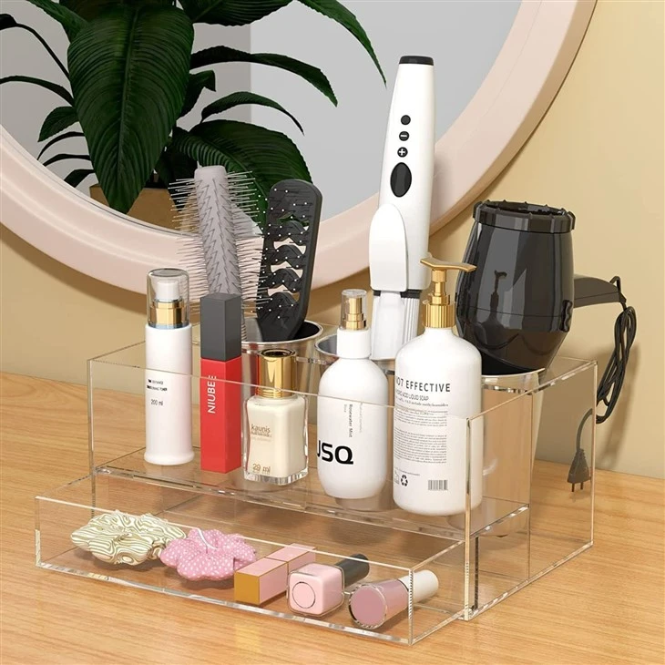 Acrylic Hair Tool Organizer high quality